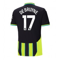 Camisa de time de futebol Manchester City Kevin De Bruyne #17 Replicas 2º Equipamento 2024-25 Manga Curta